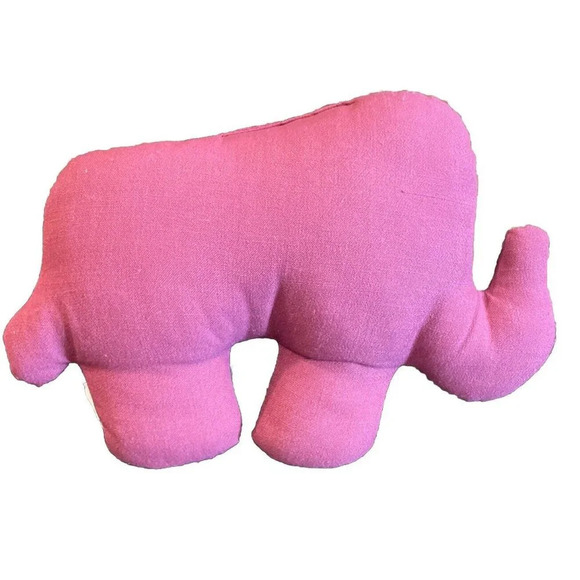 Elephant Silver Sequins Throw Pillow Decor Purple Boho Trunk Up - Picture 2 of 4